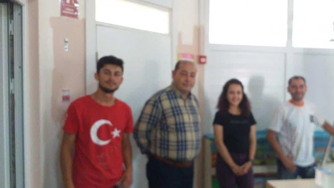 İlçe Milli Eğitim Müdürümüz Sn. Eşref HIZLI, Hacı Mehmet Söylemez Anaokulu'nu Ziyaret Etti